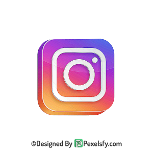 Simple Instagram Logo PNG Transparent, Instagram 3d