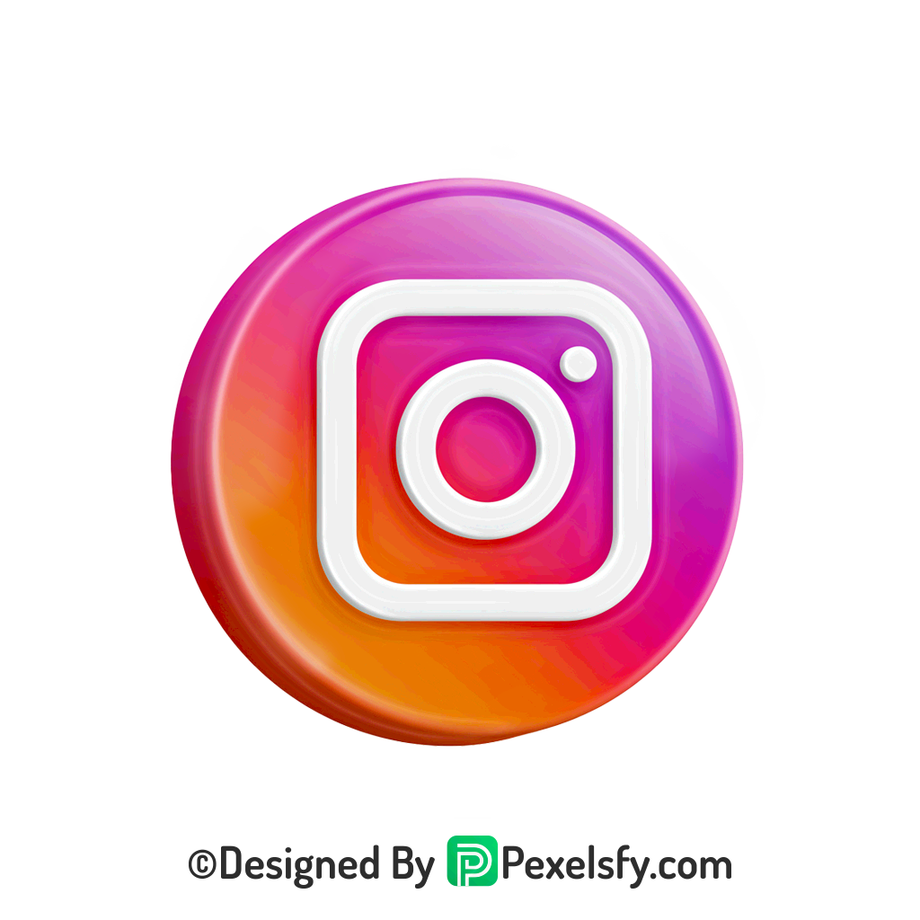 2D Flat Instagram Logo PNG Transparent, Instagram