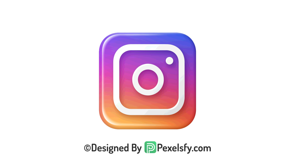 Vector Instagram Logo PNG Transparent, Instagram 3d