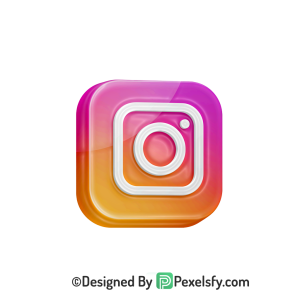 Trendy Instagram Logo PNG Transparent, Instagram 3d