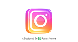 Minimalist Instagram Logo PNG Transparent, Instagram 3d