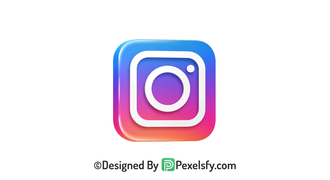 Modern Instagram Logo PNG Transparent, Instagram 3d