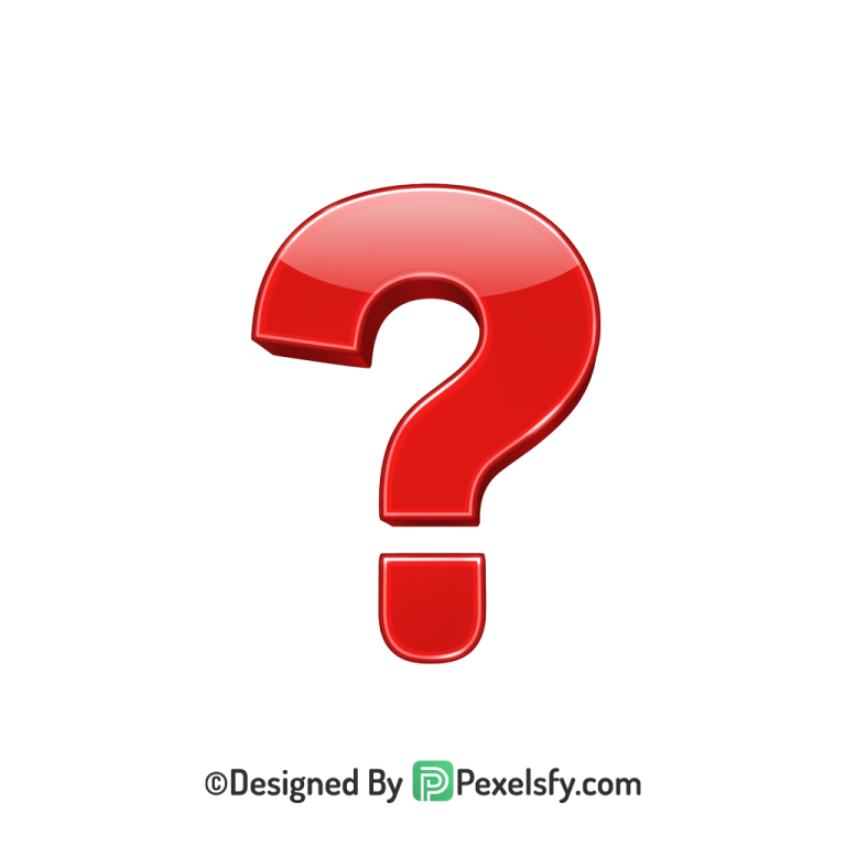 Question Mark PNG Transparent Quality, 3d query