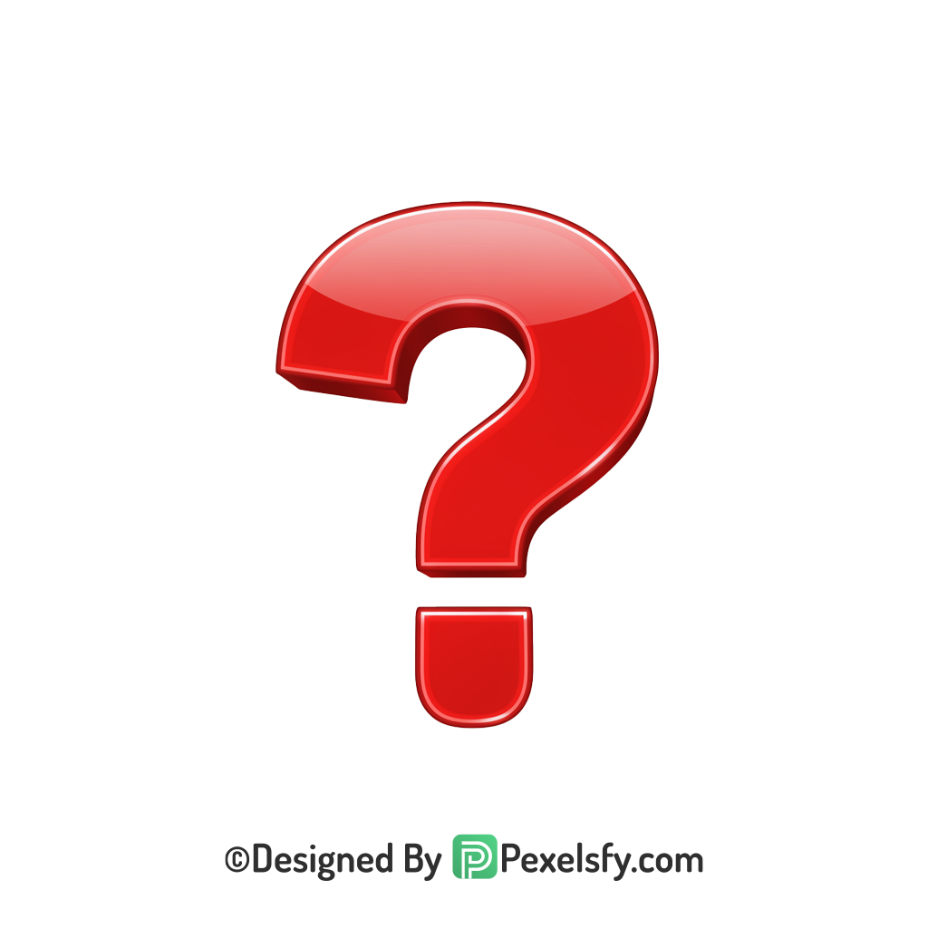 Question Mark PNG Transparent Quality, 3d query