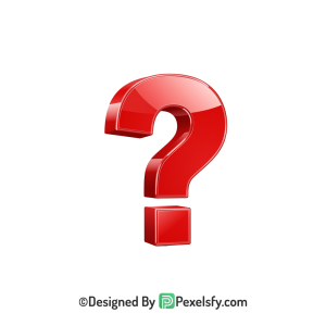 Question Mark PNG Transparent Background, 3d query