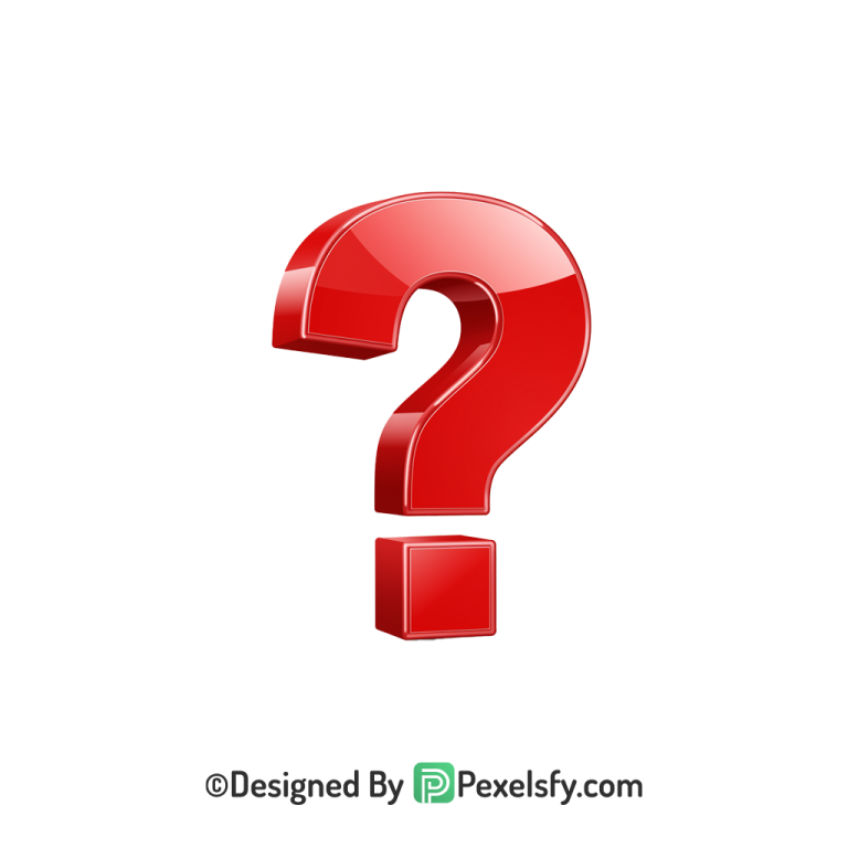 Question Mark PNG Transparent Background, 3d query