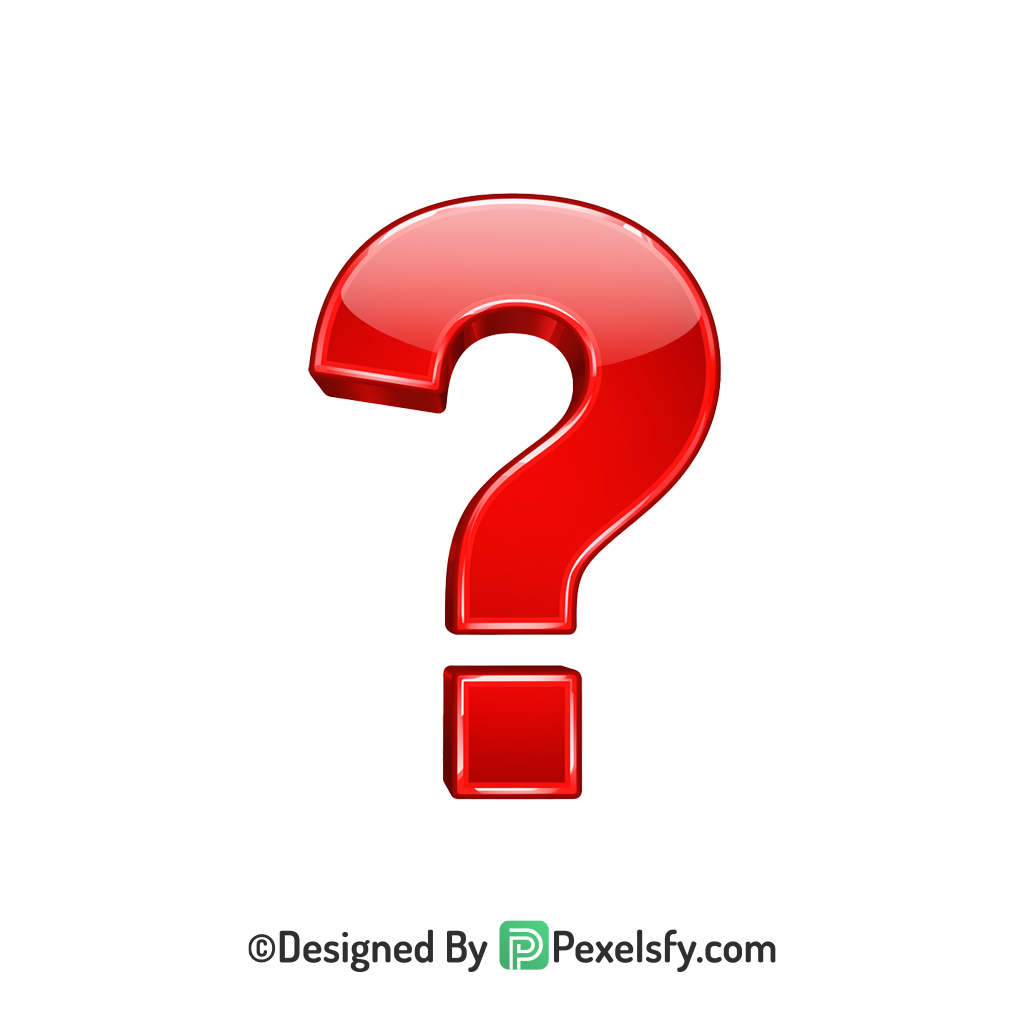 Question Mark PNG Transparent Style, 3d query
