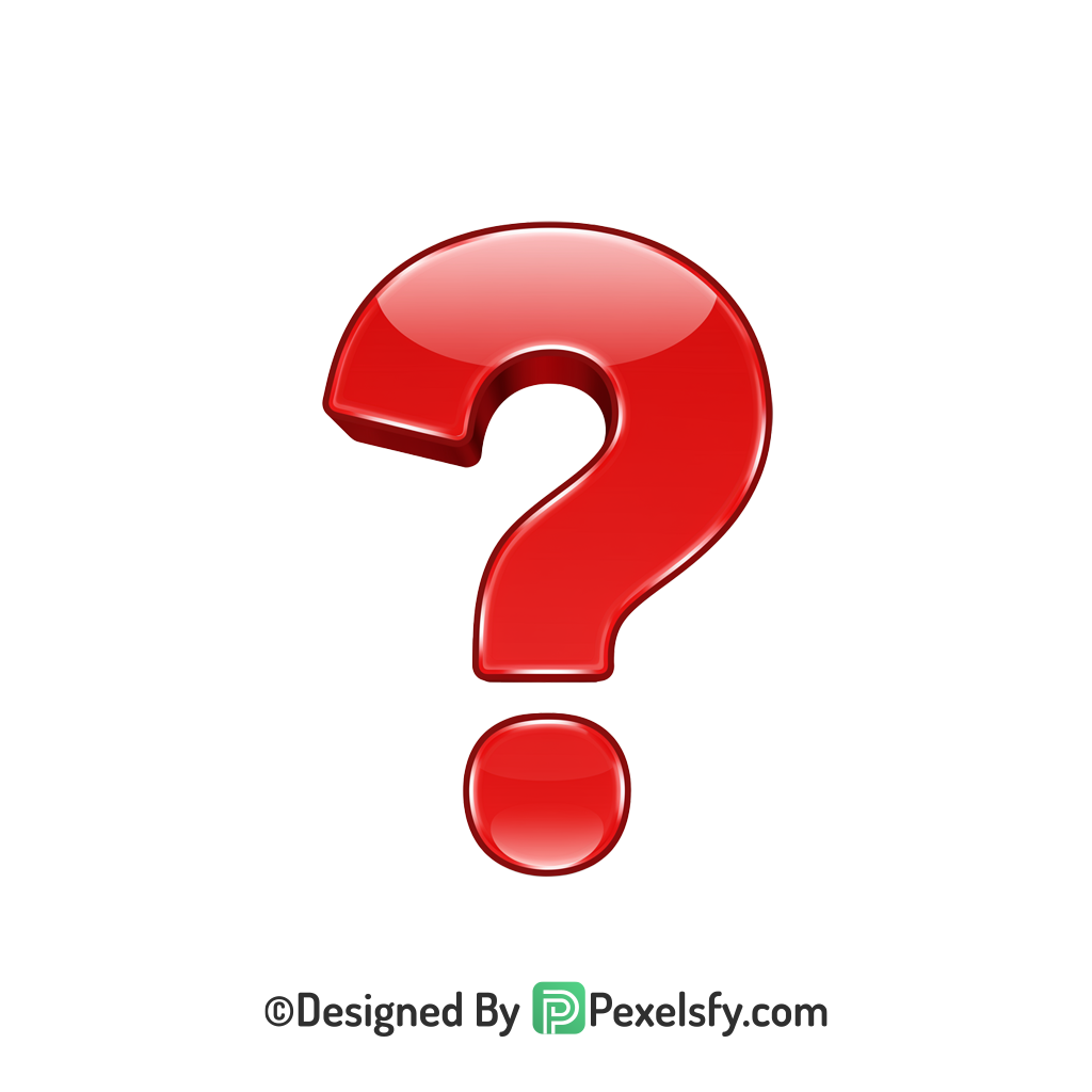 Question Mark PNG Transparent Stylish Icon, 3d