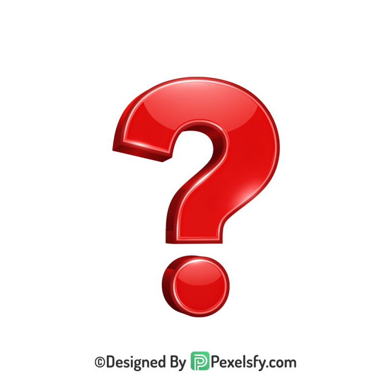 Question Mark PNG Transparent Clean PNG, 3d