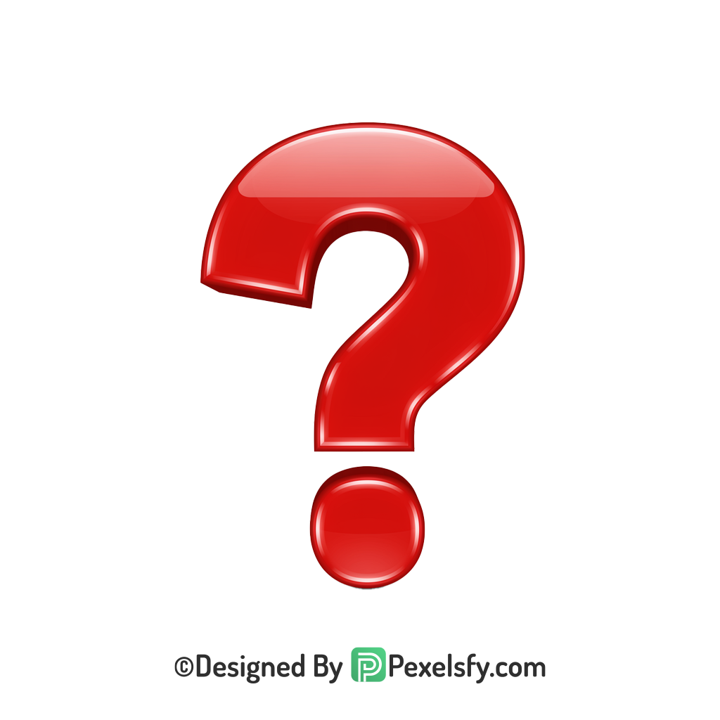 Question Mark PNG Transparent Icon, 3d query