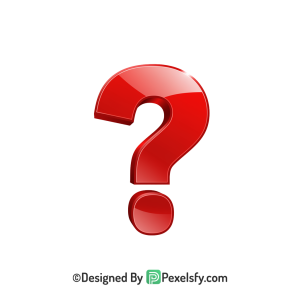 Question Mark PNG Transparent Icon Graphic, 3d