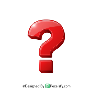 Question Mark PNG Transparent Format, 3d query