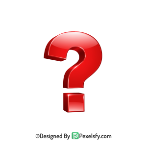 Question Mark PNG Transparent Free Download, 3d