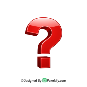 Question Mark PNG Transparent HD Image, 3d