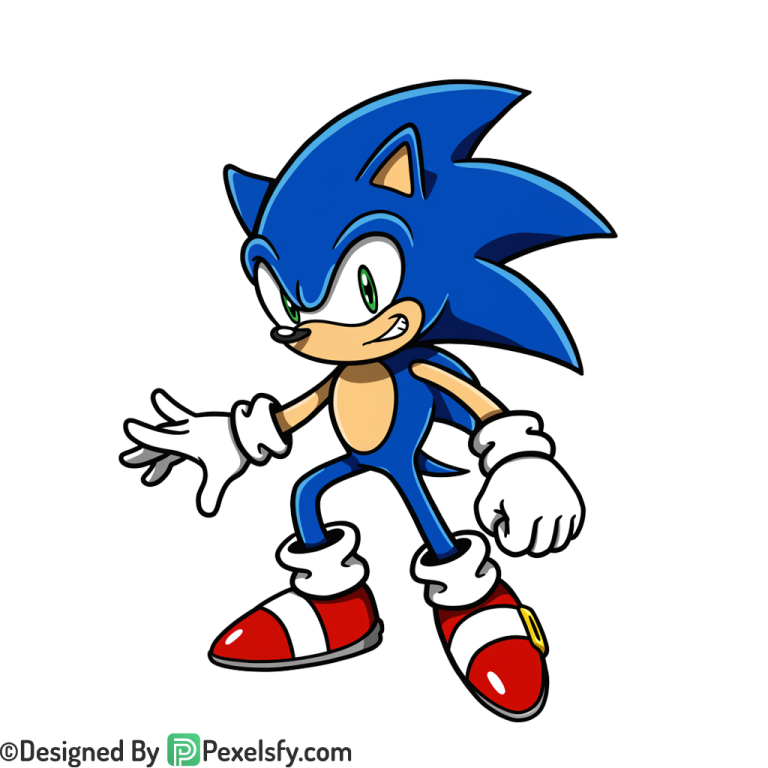 Dash Mode Sonic PNG Transparent Background, sonic
