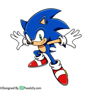 With Ring Sonic PNG Transparent Background, sonic