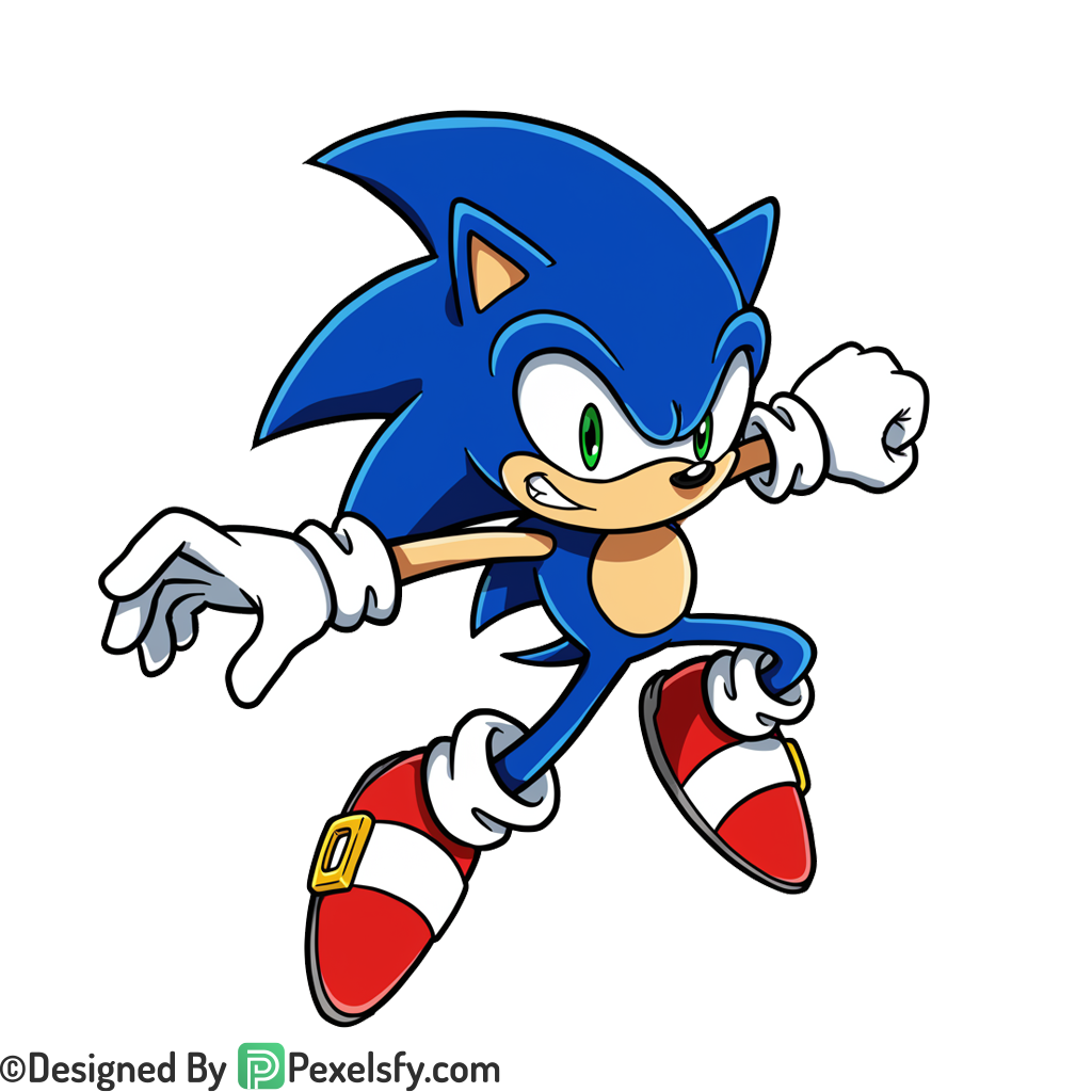 With Tails Sonic PNG Transparent Background, sonic