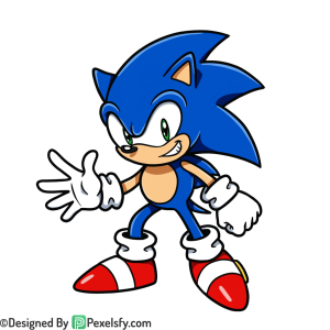With Emerald Sonic PNG Transparent Background, sonic