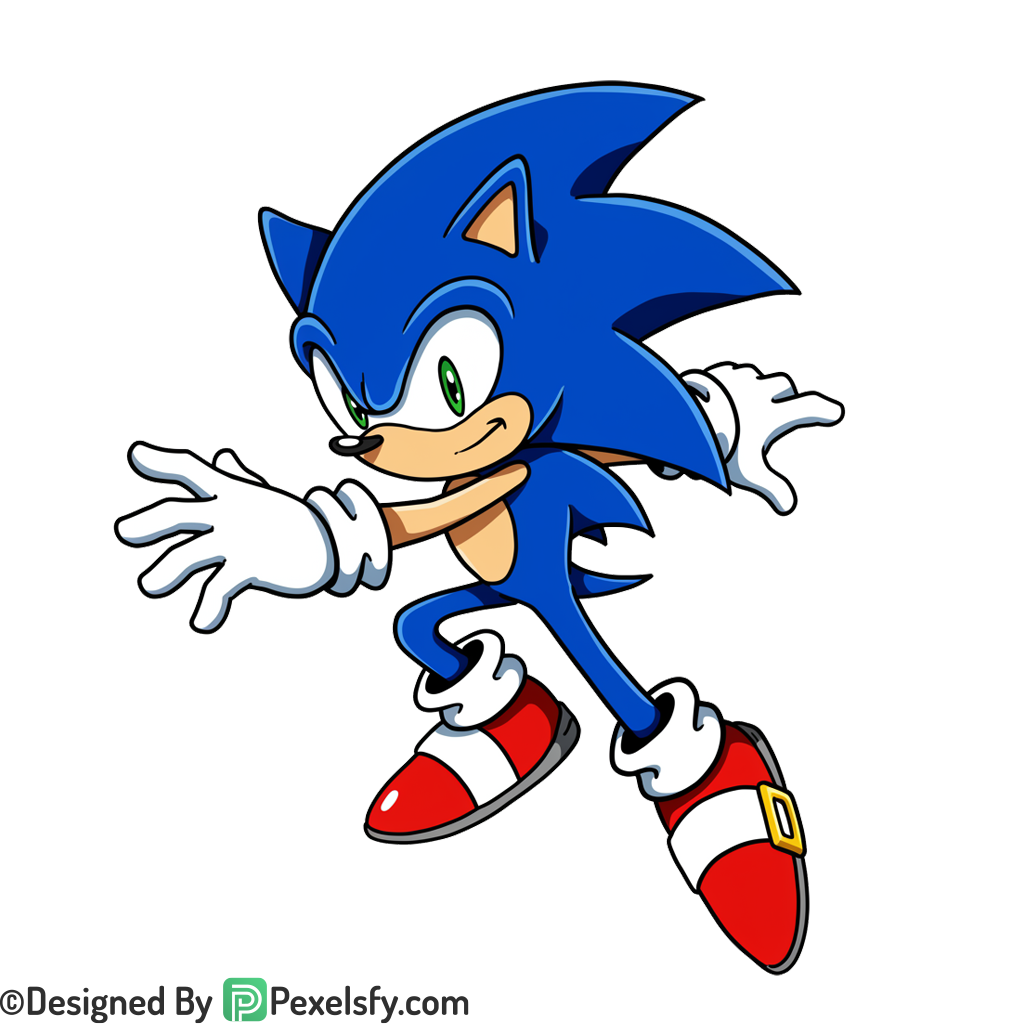 With Background Sonic PNG Transparent Background, sonic