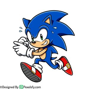 High Speed Sonic PNG Transparent Background, sonic