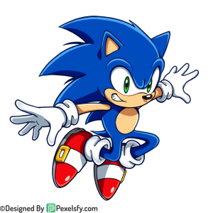 Face Closeup Sonic PNG Transparent Background, sonic