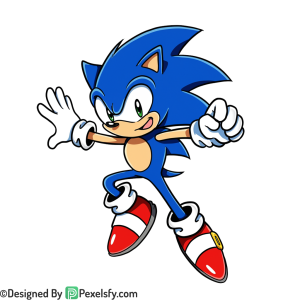 HD Quality Sonic PNG Transparent Background, sonic