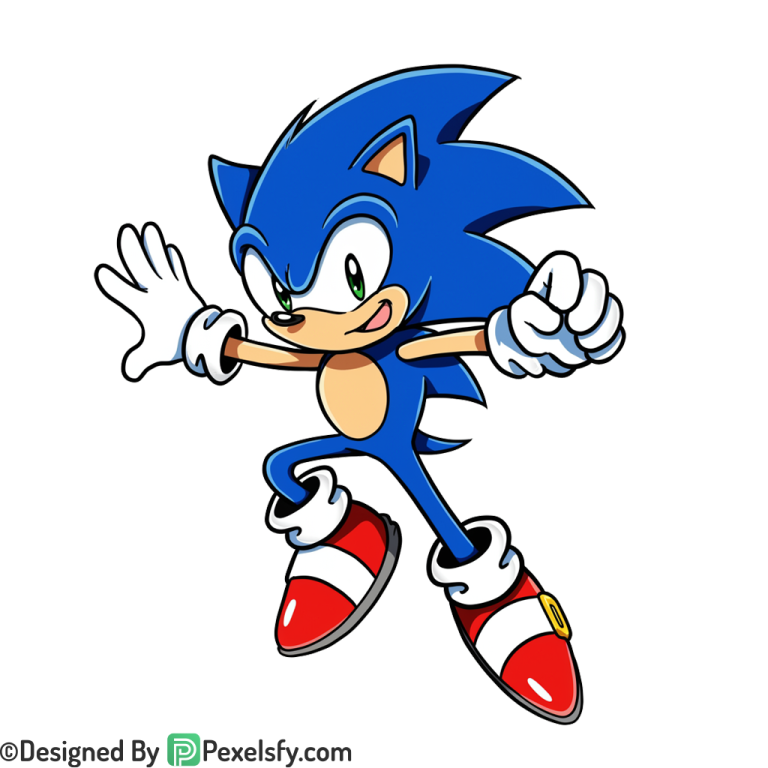 HD Quality Sonic PNG Transparent Background, sonic