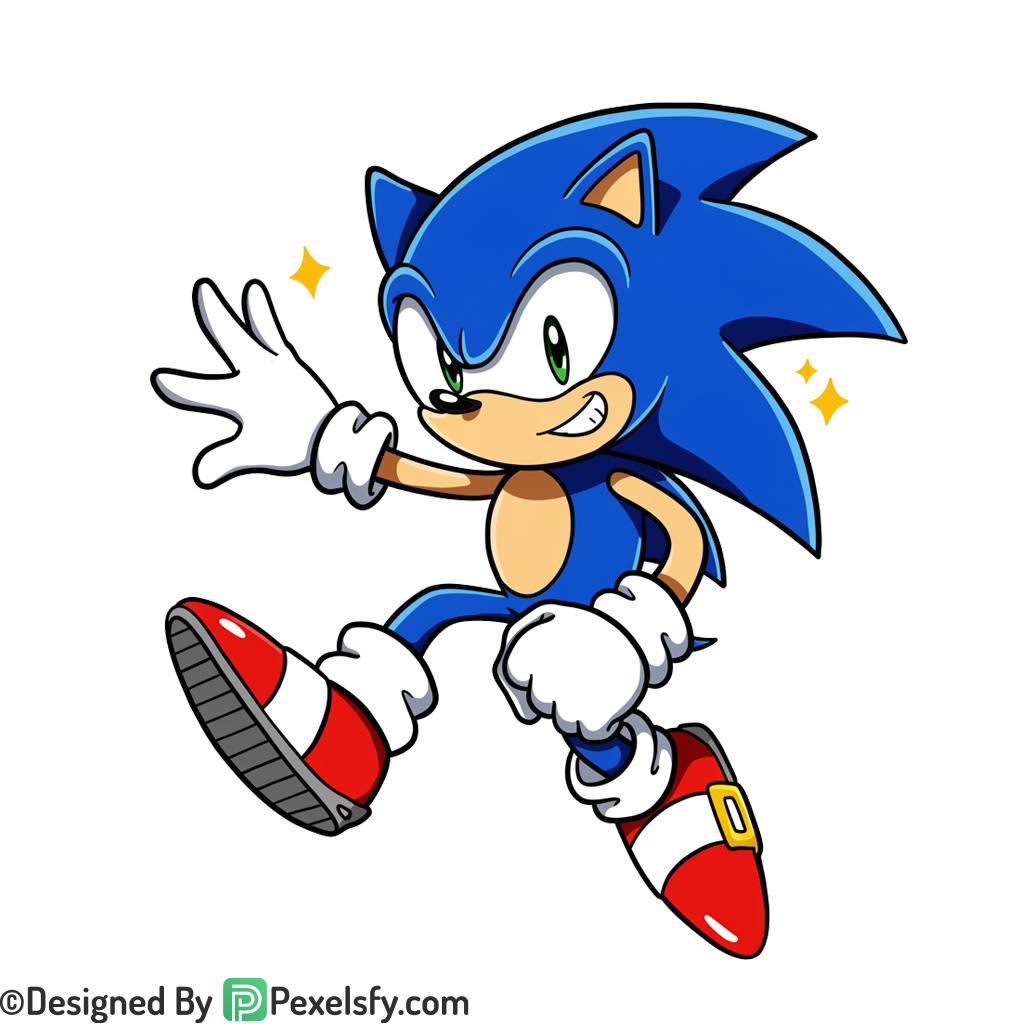 With Effect Sonic PNG Transparent Background, sonic