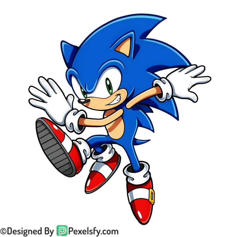 Sonic 3 PNG Transparent Background, sonic clipart,