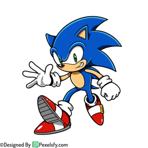 HD Illustration Sonic PNG Transparent Background, sonic