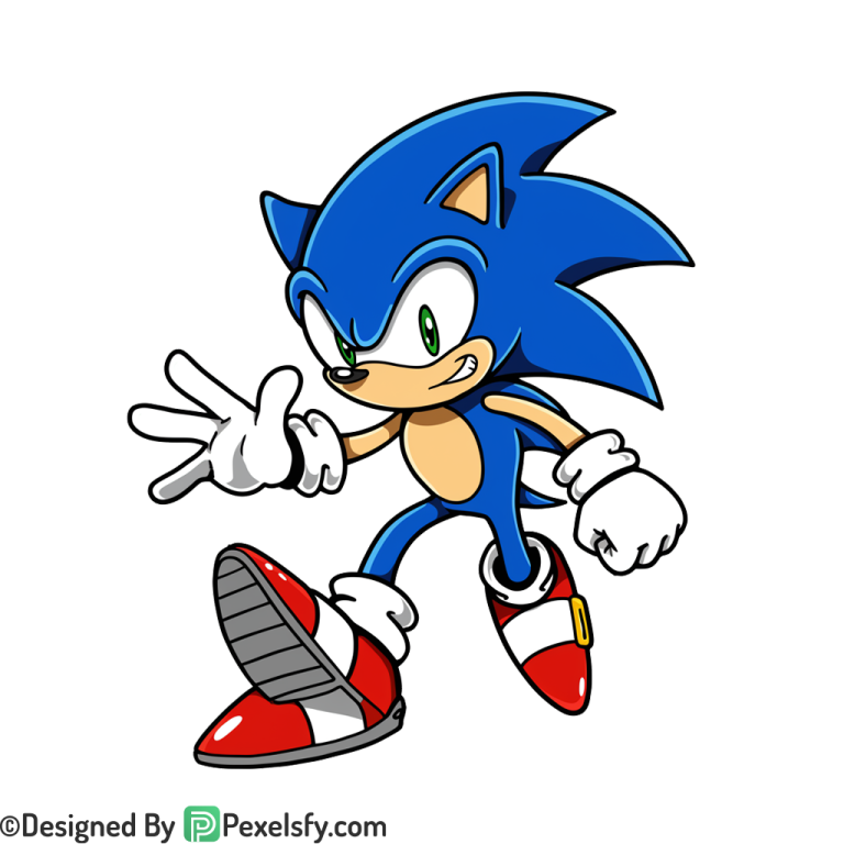 HD Illustration Sonic PNG Transparent Background, sonic