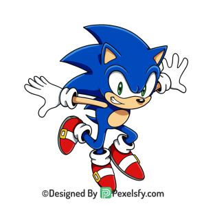 Character of Sonic PNG Transparent Background, sonic