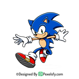 Gaming Sonic Art Sonic PNG Transparent Background,