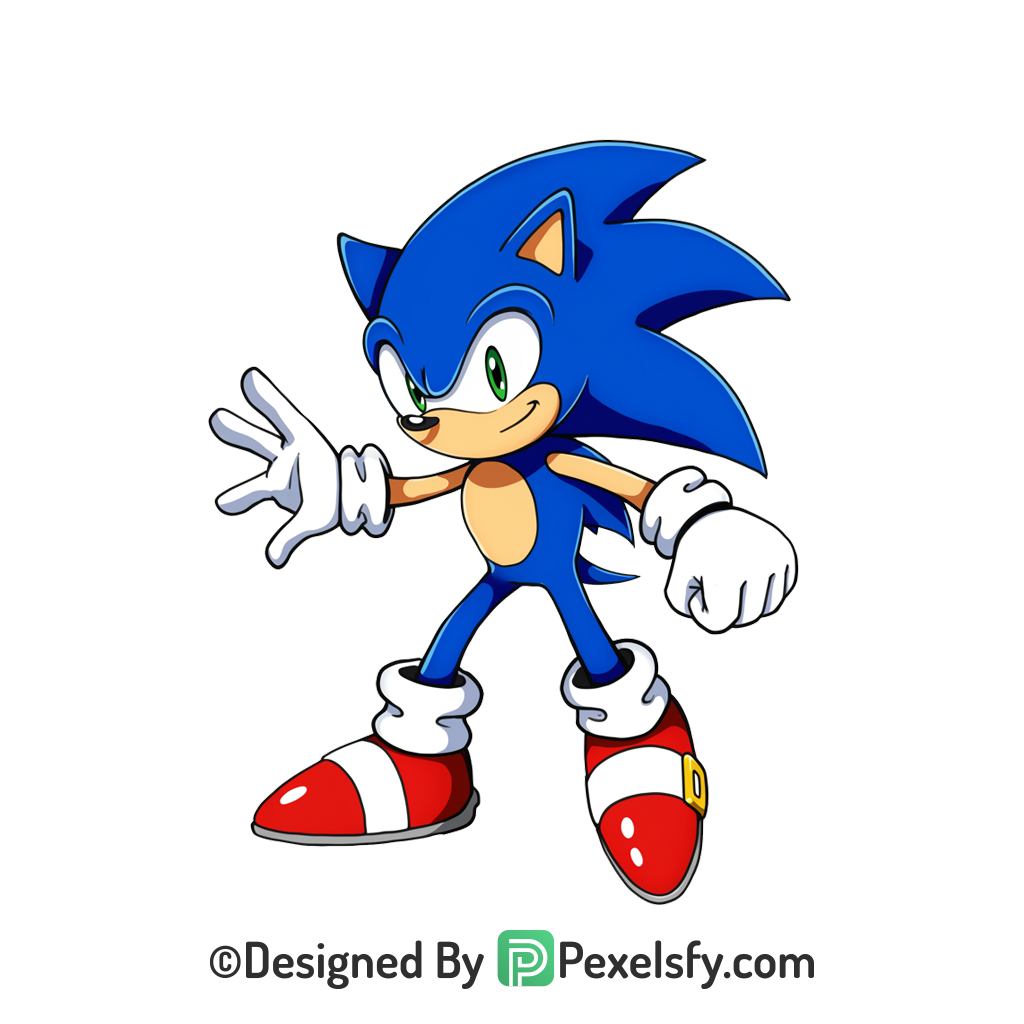 Power Sonic Sonic PNG Transparent Background, sonic