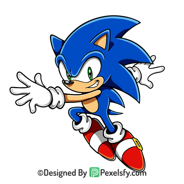 Lightning Sonic PNG Transparent Background, sonic clipart,