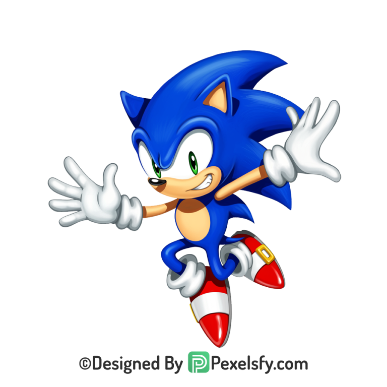 Fan Made Sonic PNG Transparent Background, sonic