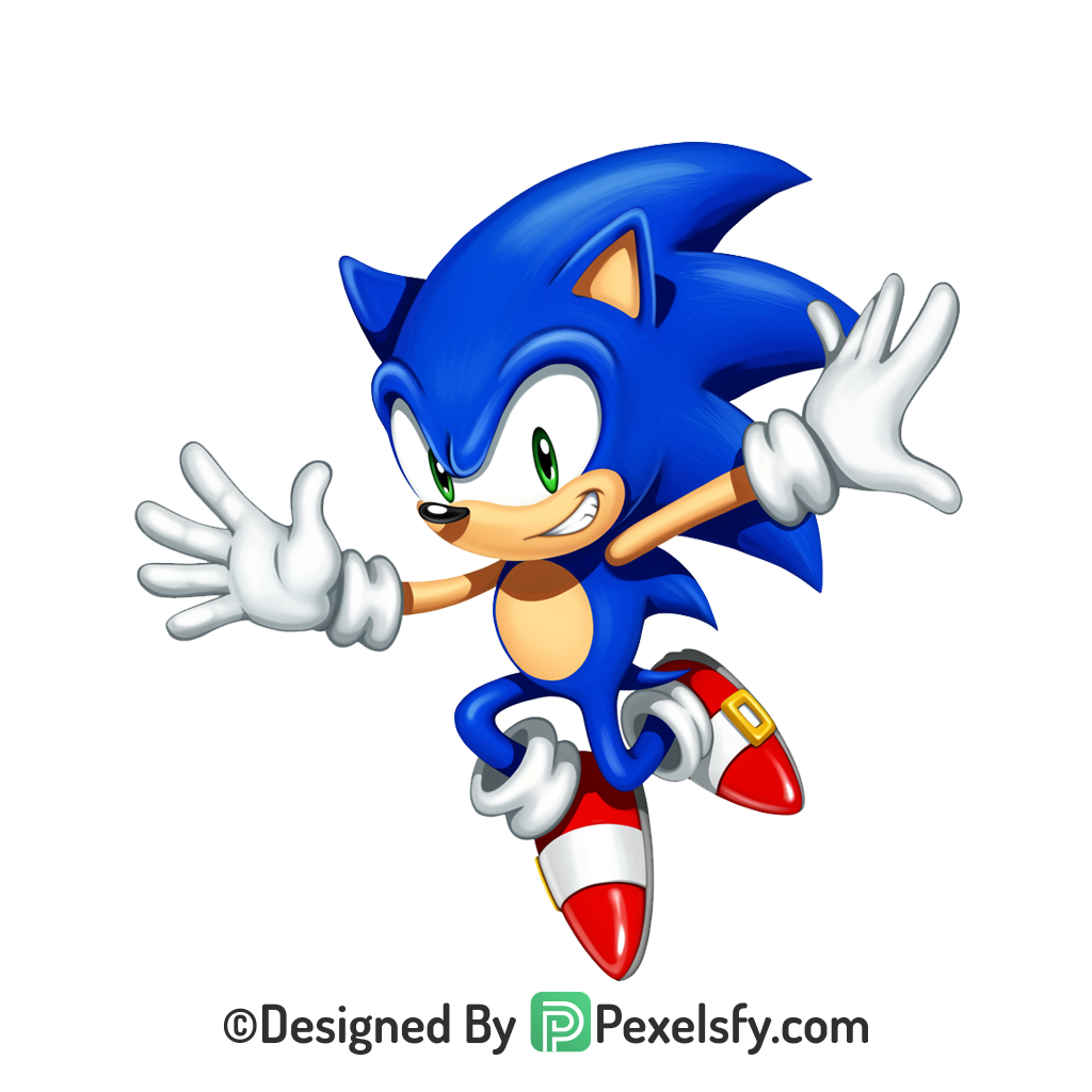 Fan Made Sonic PNG Transparent Background, sonic