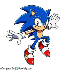 Pixel Art Sonic PNG Transparent, sonic clipart,
