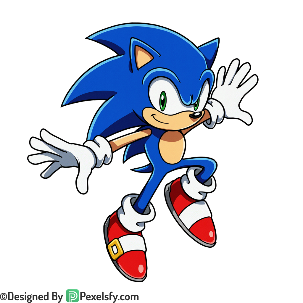 Pixel Art Sonic PNG Transparent, sonic clipart,