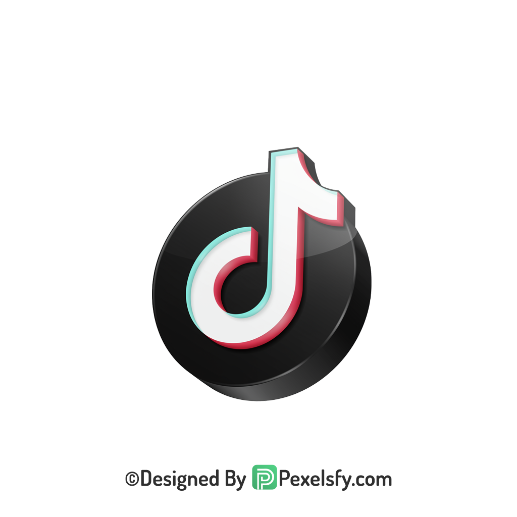 TikTok Logo PNG Transparent Printable Icon, social