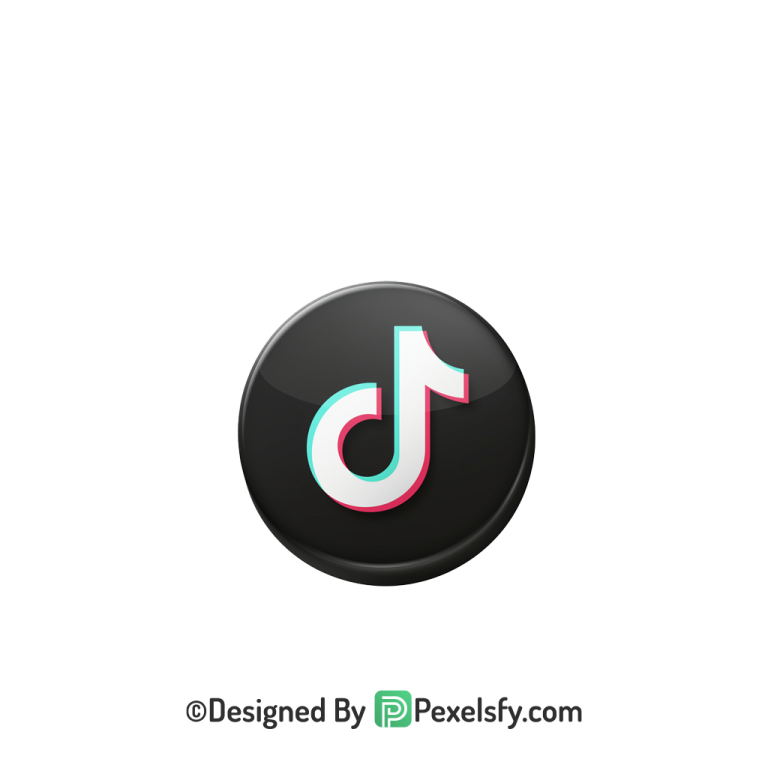 TikTok Logo PNG Transparent Soft Clipart, social