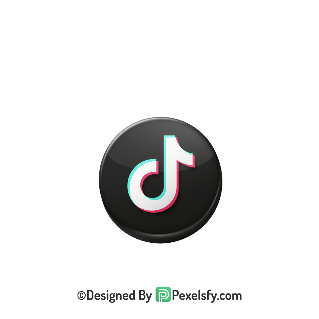 TikTok Logo PNG Transparent Soft Clipart, social