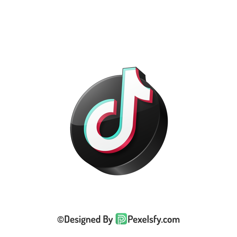 TikTok Logo PNG Transparent Creative Style, social