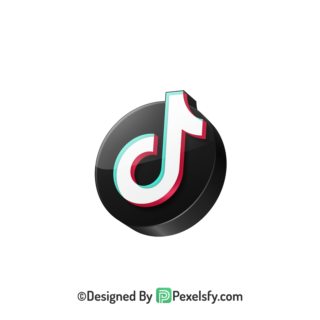 TikTok Logo PNG Transparent Creative Style, social