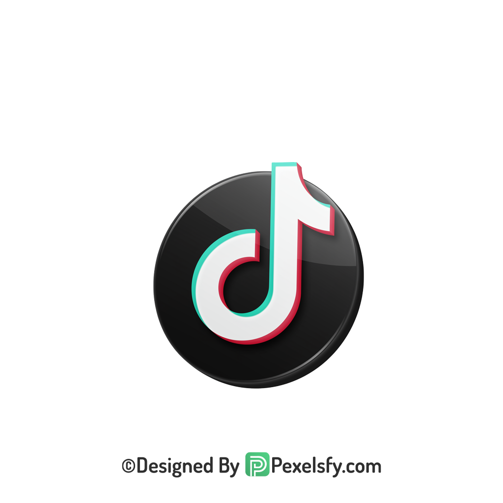 TikTok Logo PNG Transparent Top Art, social