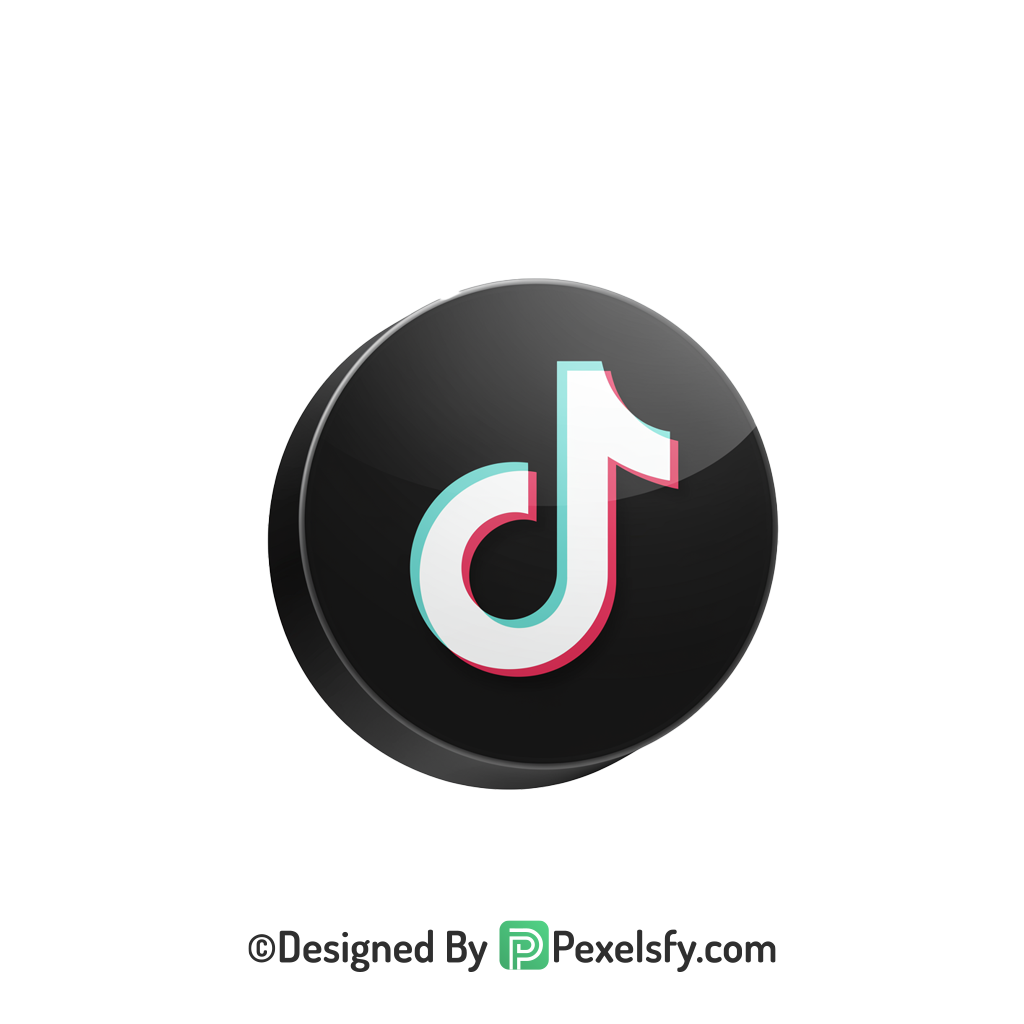 TikTok Logo PNG Transparent Iconic Art, social