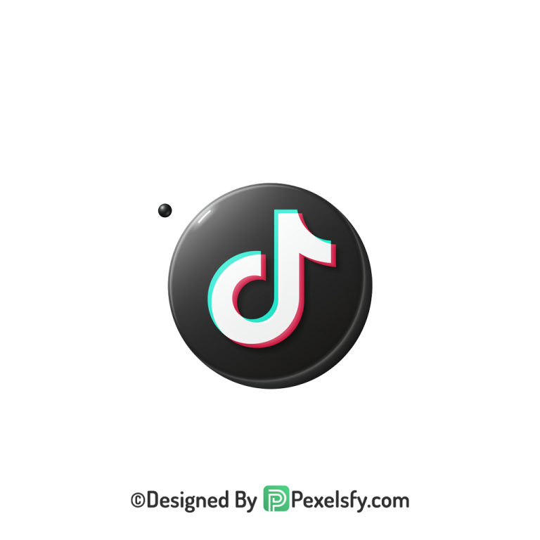 TikTok Logo PNG Transparent Clear Look, social