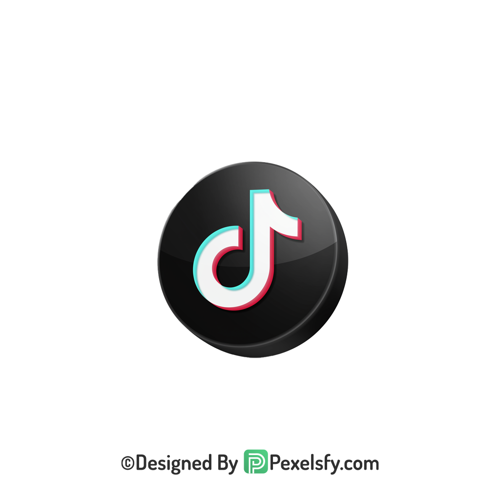 TikTok Logo PNG Transparent App Icon, social