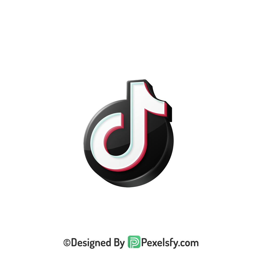 TikTok Logo PNG Transparent Stylish Vector, social