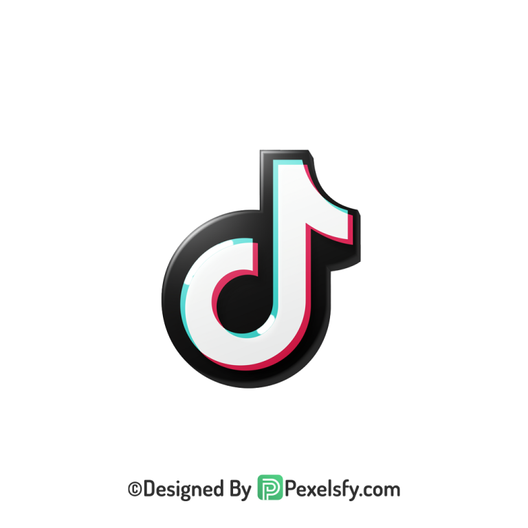 TikTok Logo PNG Transparent Fine Quality, social